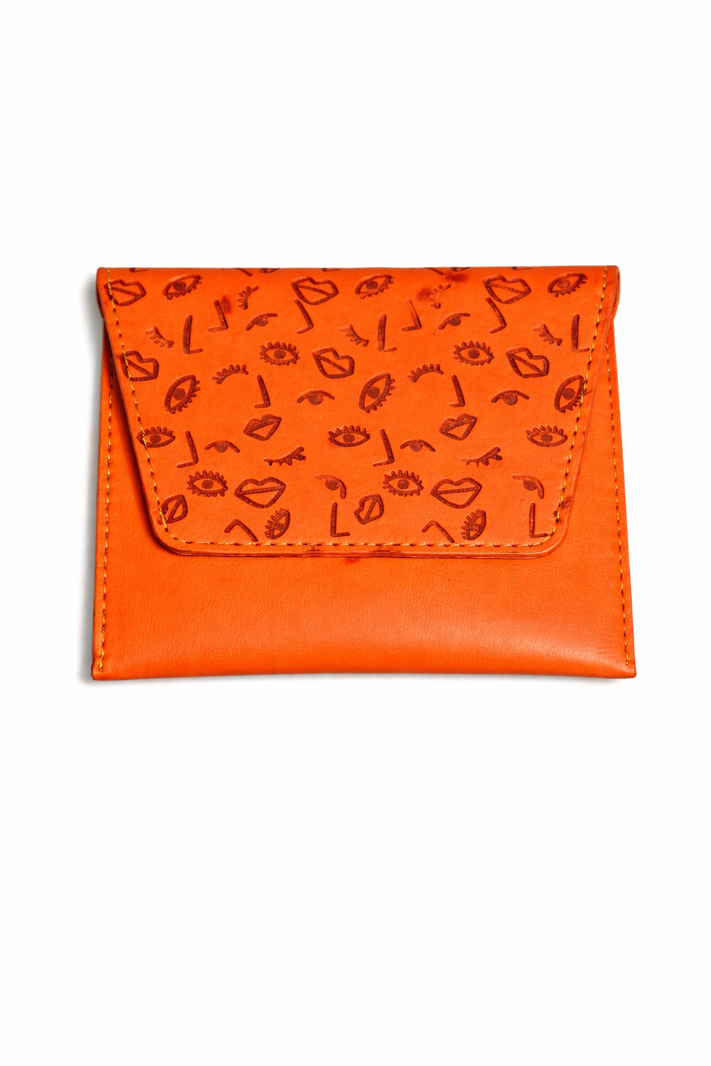 Mini Wallet - Eyes & Lips