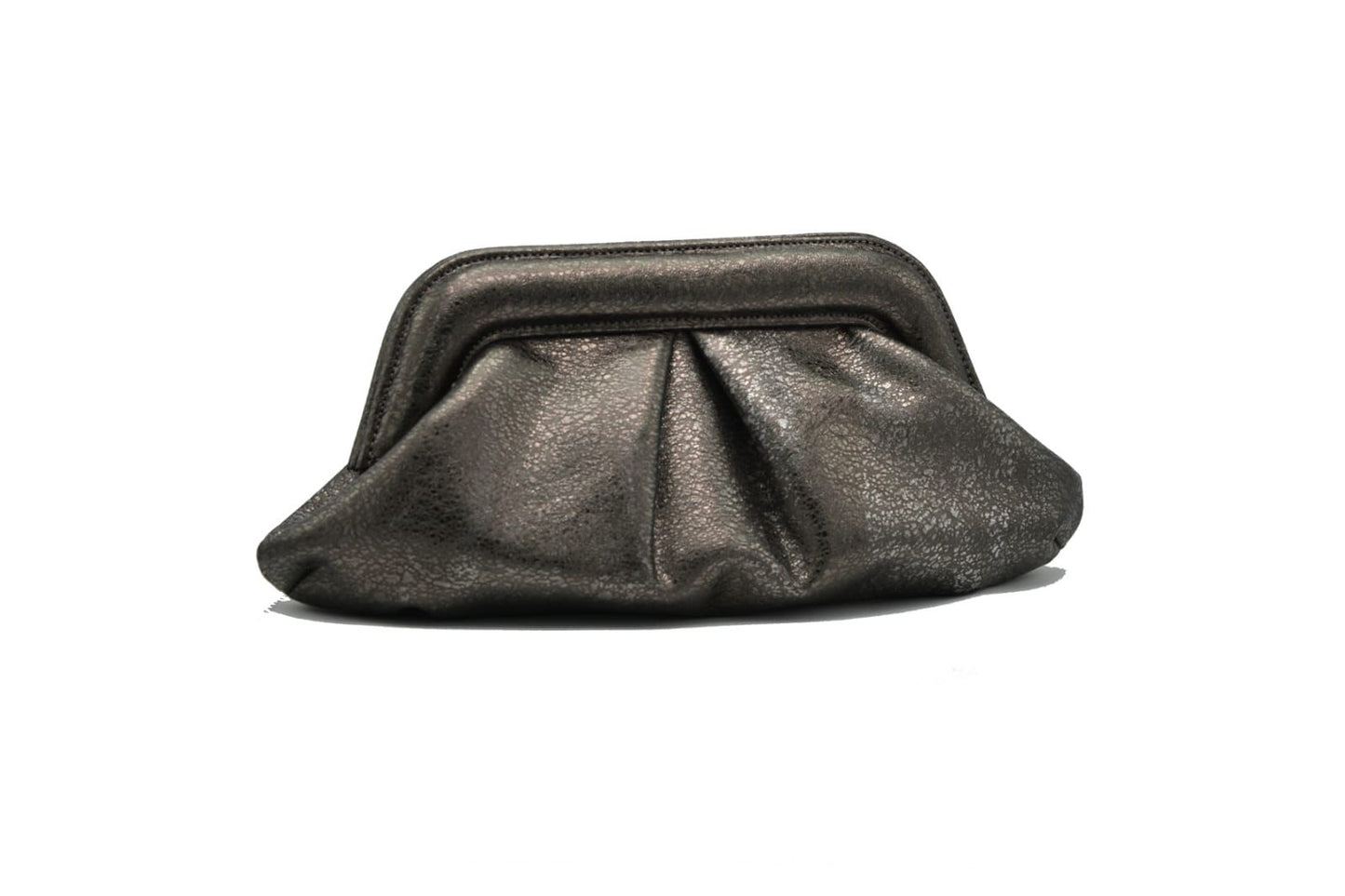 Carnation Silver Purse