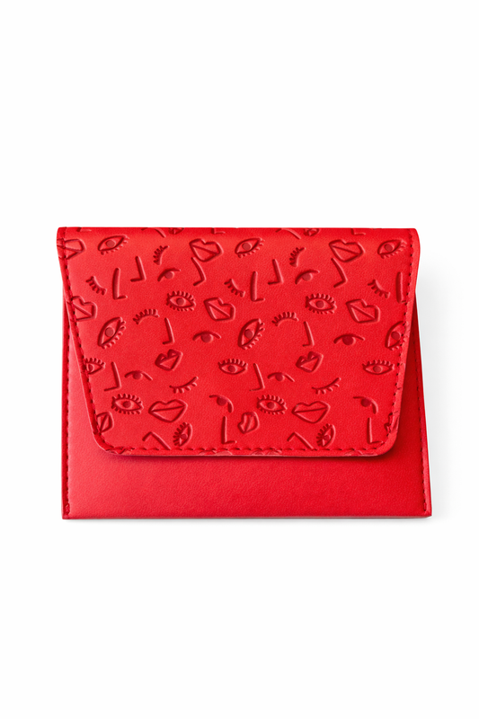 Mini Wallet - Eyes & Lips