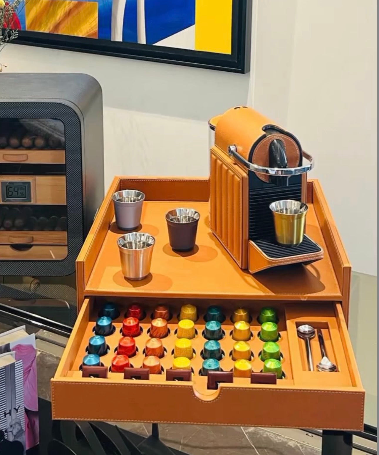 Coffee Machine with Accessories