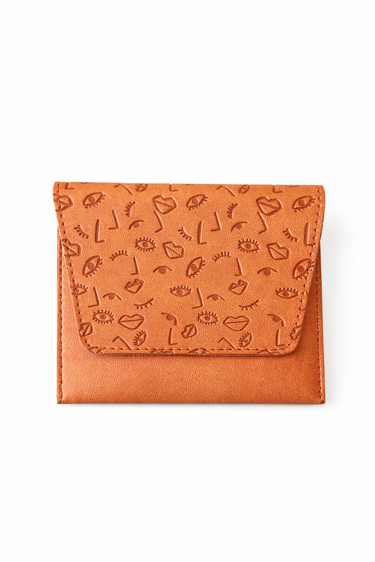Mini Wallet - Eyes & Lips