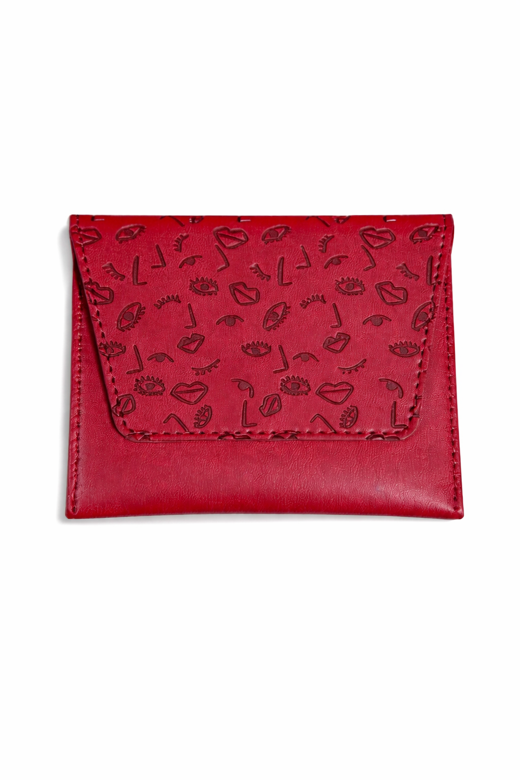 Mini Wallet - Eyes & Lips